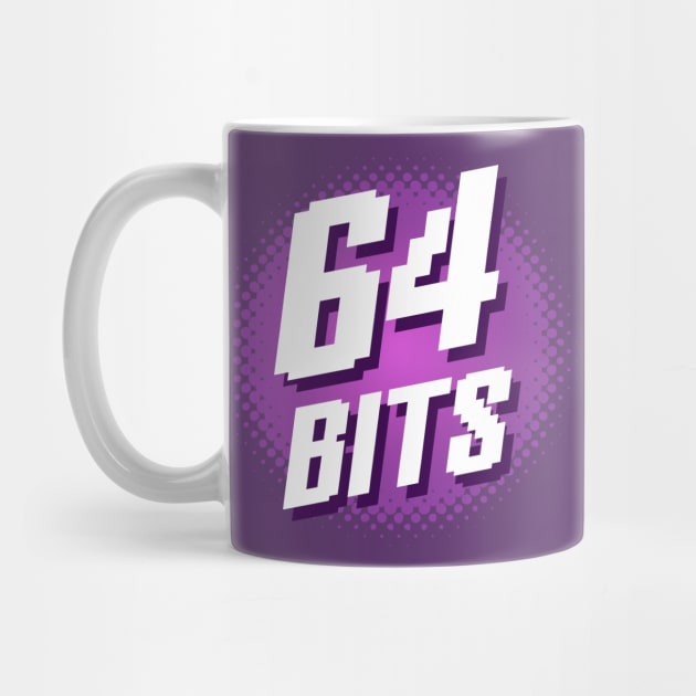 64 Bits Official shirt! by Aniforce